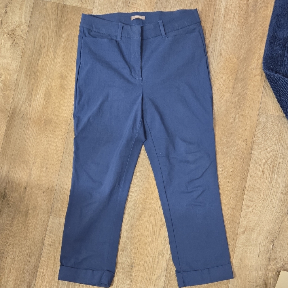 Maurices Blue Cropped Trousers